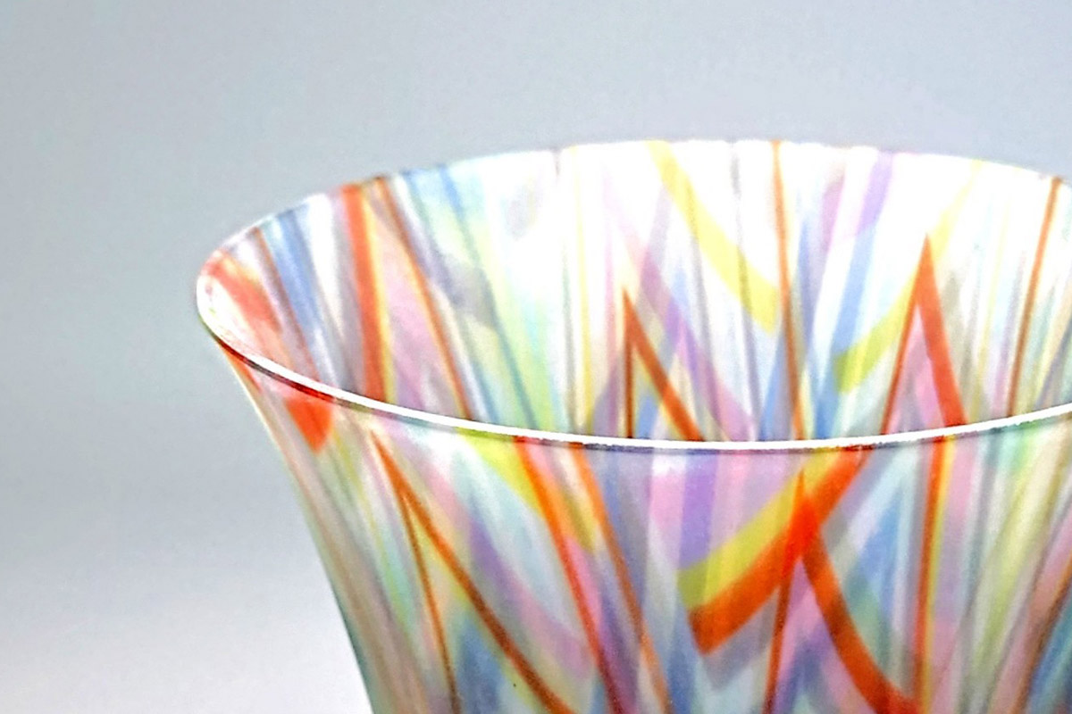Ian Chadwick, Transparent Pattern in Fused Glass