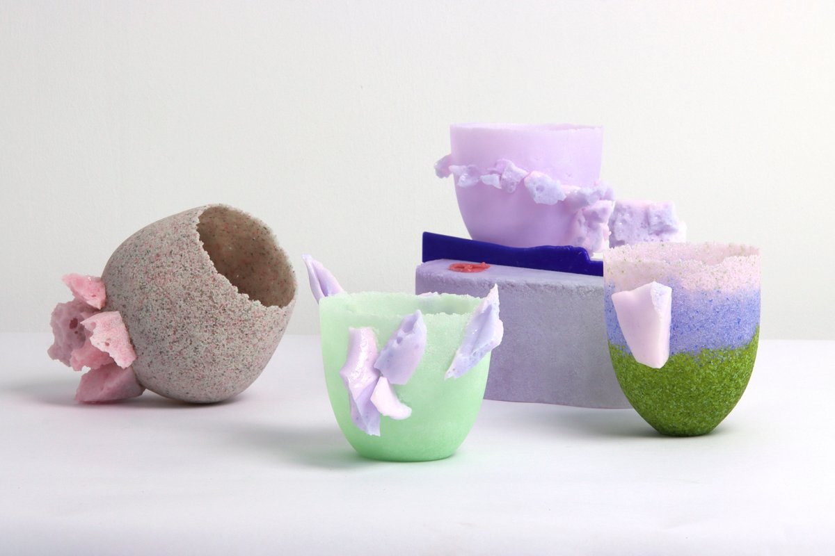 Joshua Kerley, Pate de Verre glass