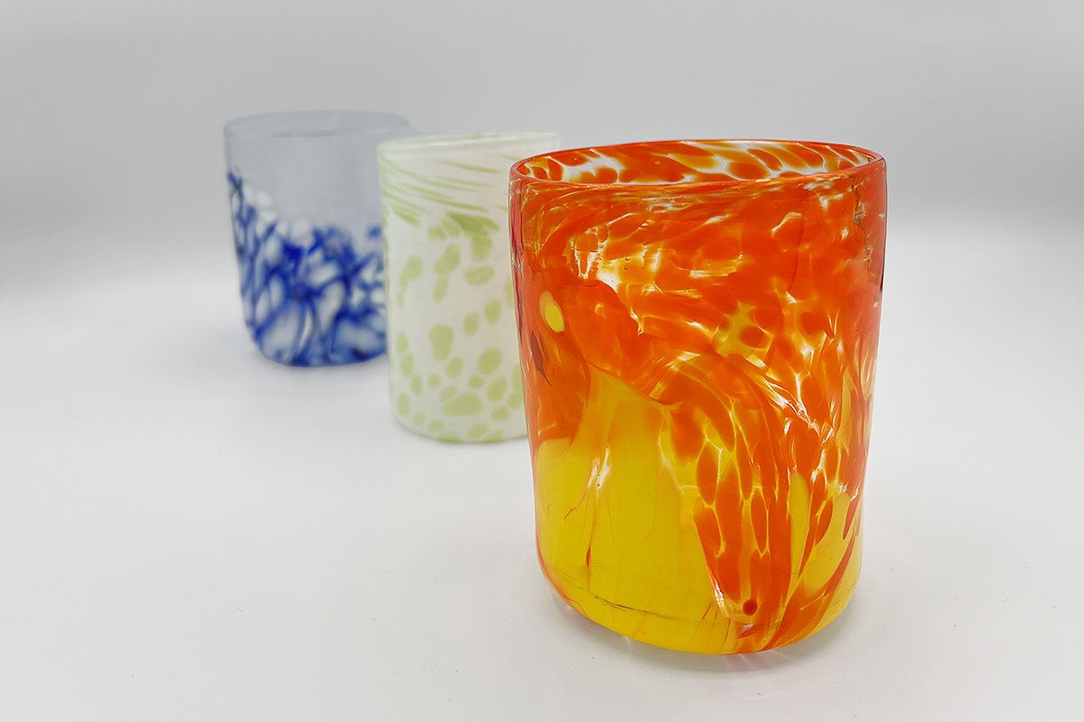 Blow your own glass tumbler