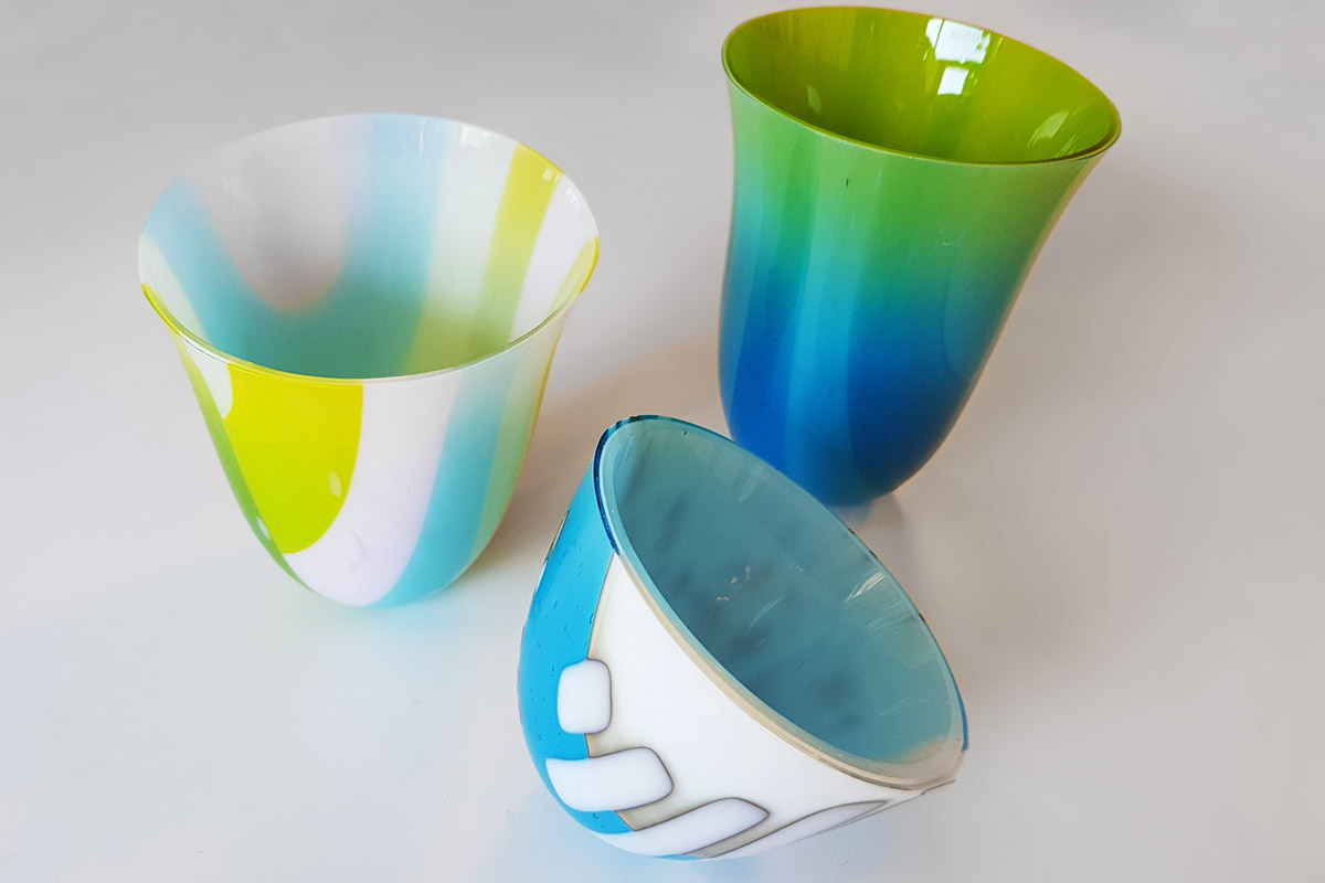 glass drop out vessels