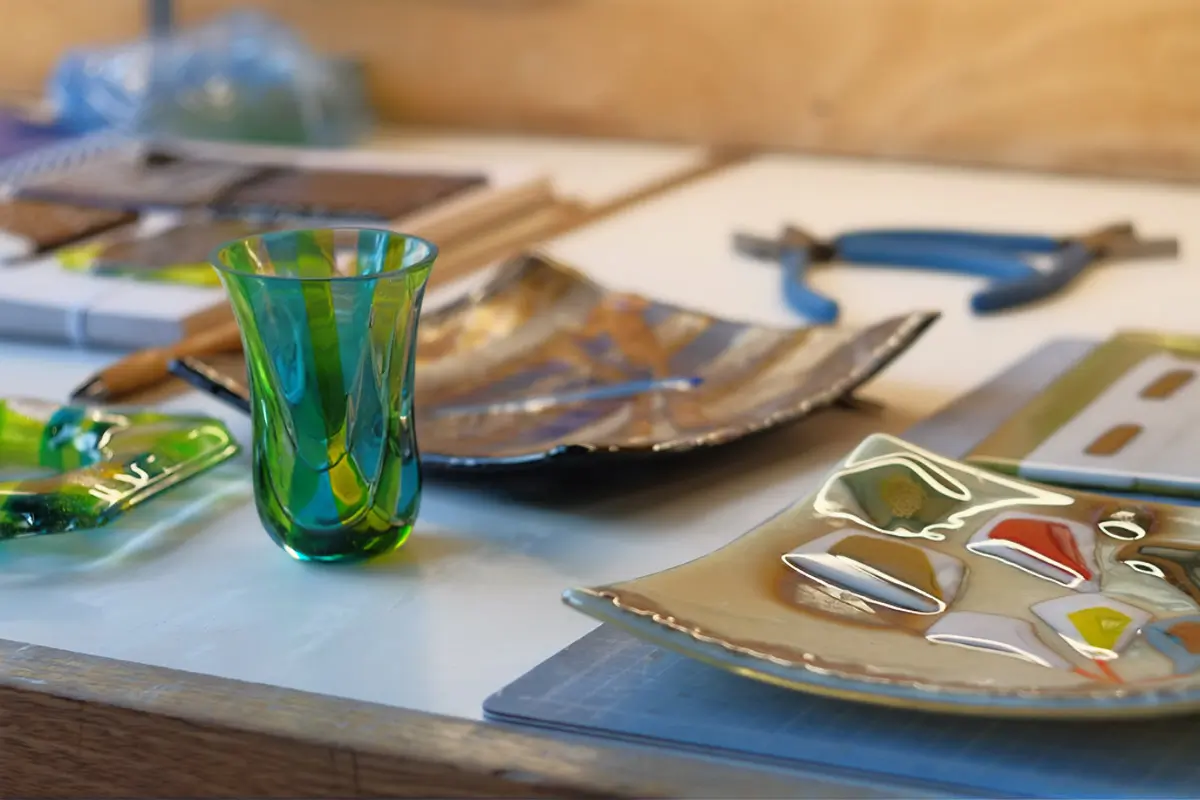 glass fusing course