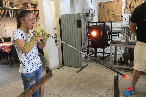 glassblowing experience course